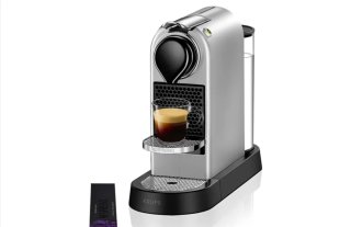 Cafetera Krups Nespresso Plata