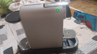 Cafetera Krups Nespresso Plata