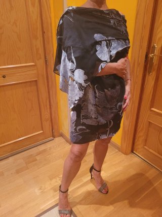 Vestido Luis Civit Azul