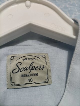Camisa Scalpers Azul Talla L