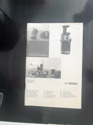 Extractor de Jugos Bosch VitaExtract