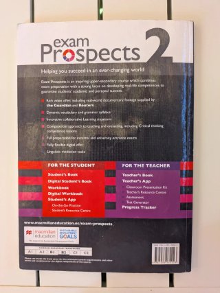 EXAM PROSPECTS 2 Student's book: libro de texto...