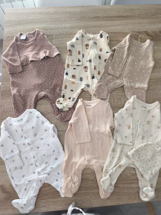 6 Pijamas Bebé Unisex