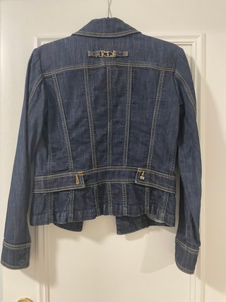 Chaqueta Jeans Trussardi Talla 42 Italiano Azul
