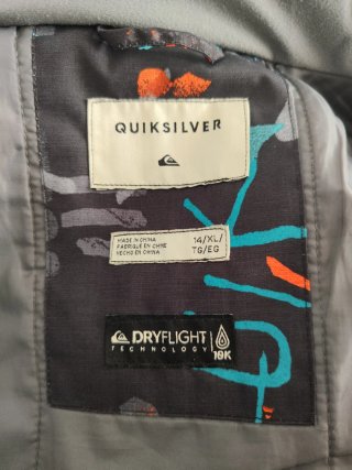 Chaqueta impermeable Quiksilver Niño  Talla 14 XL
