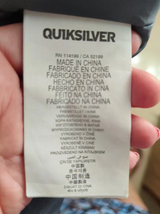 Chaqueta impermeable Quiksilver Niño  Talla 14 XL