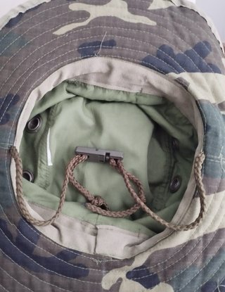 Chambergo verde boscoso mimetizado
