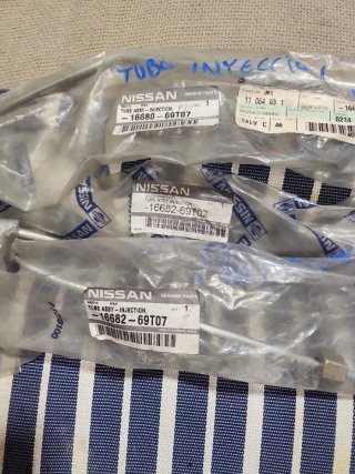 Lote 3 Tubos Inyección Nissan 16680-69T07