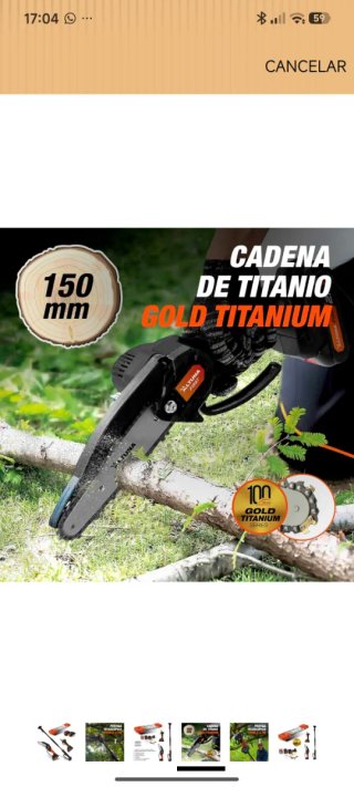 Kit Poda Eléctrico: Motosierra y Tijera