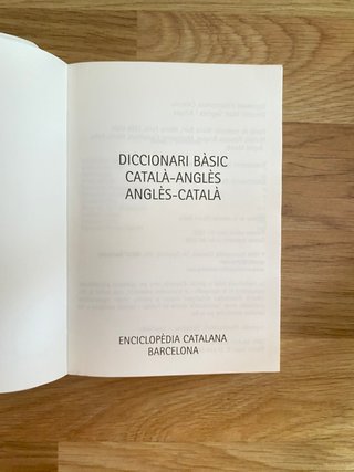 Basic Catalan-english & English-catalan Dictionary