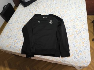 Sudadera Adidas Real Madrid Negra