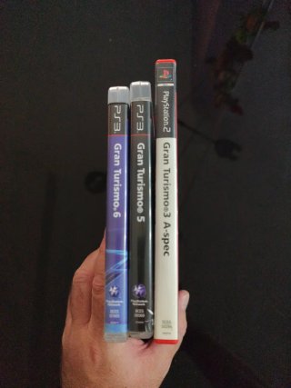 Lote Gran Turismo 3, 5 y 6 PS2/PS3