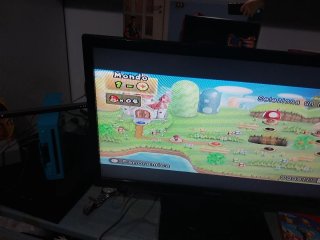 Nintendo Wii Console Blu/Rosa + Accessori
