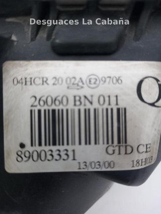 20059118 faro izquierdo nissan almera ii hatchback
