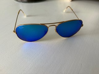 Gafas de sol Ray-Ban Aviator Azul Dorado
