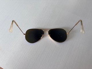 Gafas de sol Ray-Ban Aviator Azul Dorado