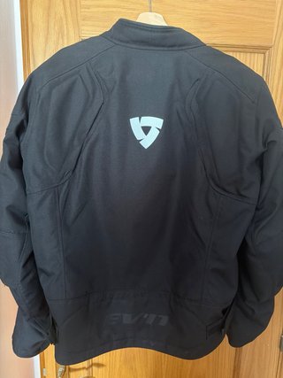 Chaqueta REV'IT! Negra Cordura Forro Desmontable