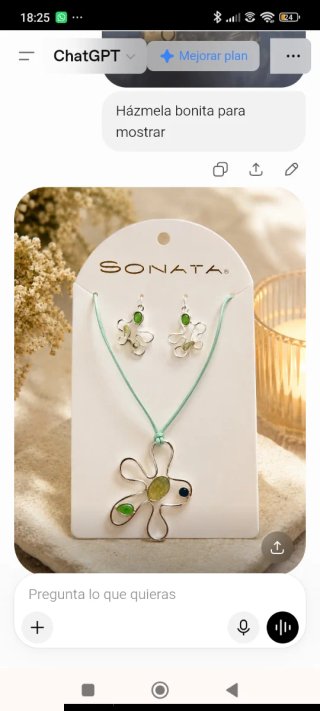 Conjunto Pendientes y Colgante SONATA