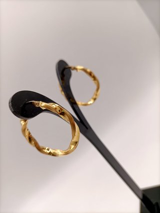 Pendientes Aro Oro 18K 3,38gr