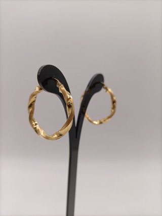Pendientes Aro Oro 18K 3,38gr