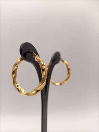 Pendientes Aro Oro 18K 3,38gr