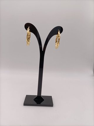 Pendientes Aro Oro 18K 3,38gr