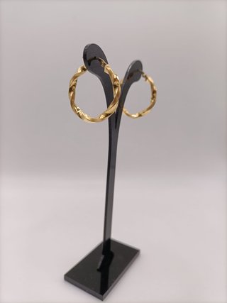 Pendientes Aro Oro 18K 3,38gr
