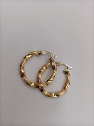 Pendientes Aro Oro 18K 3,38gr