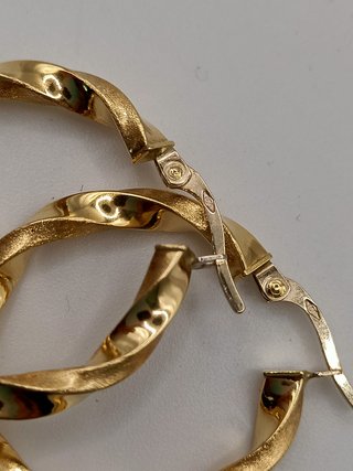Pendientes Aro Oro 18K 3,38gr
