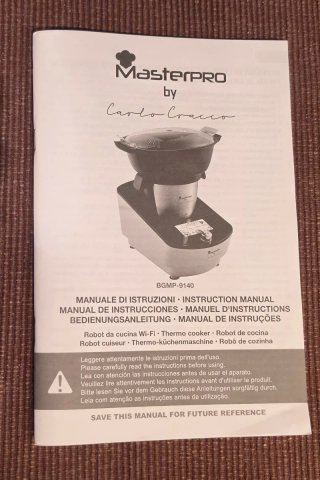 Robot Cocina Masterpro by Carlo Cracco