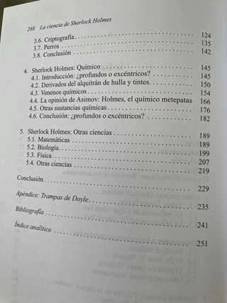 La ciencia de Sherlock Holmes
