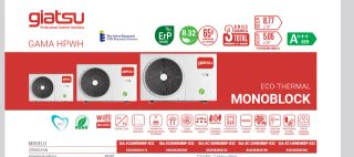 Sistema Aerotermia Giatsu HPWH Monobloc