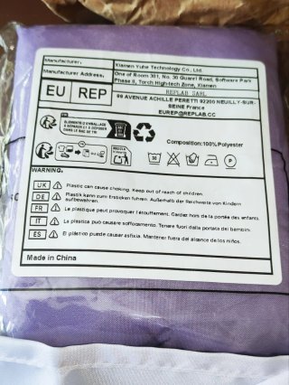 3 Cortinas de Ducha Malva-Violeta-Morado Degradado