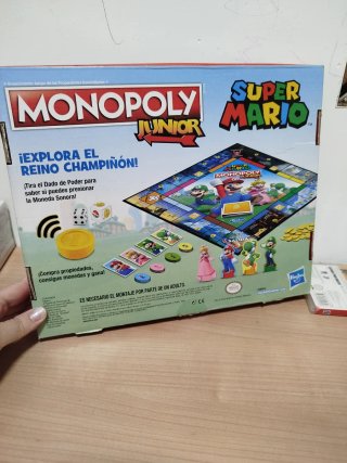 Monopoly Junior Super Mario Juego de Mesa