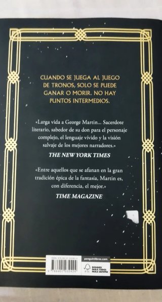 Juego de tronos (Canción de hielo y fuego 1)