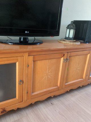 URGE POR ESO PRECIO! Mueble TV grande madera