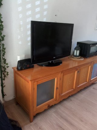 URGE POR ESO PRECIO! Mueble TV grande madera