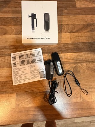 pasapáginas remoto por RF inalámbrico