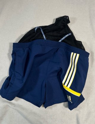 Bañador Adidas Talla XL Azul Marino Vintage