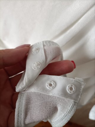 Body blanco manga larga drapeado