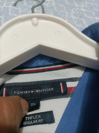 Camisa Tommy Hilfiger Hombre XXXL Azul