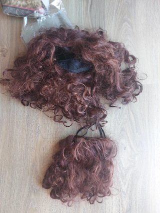 Lote 3 Reyes Magos: Coronas, Peluca y Barbas