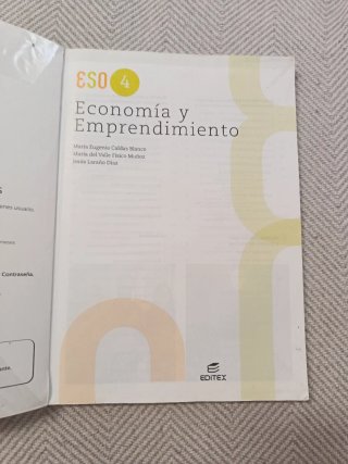 Economía y emprendimiento 4º ESO