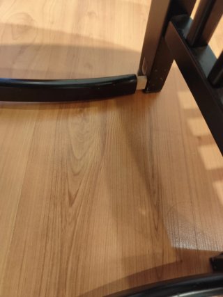 Sillas de comedor tapizadas (2 unidades)