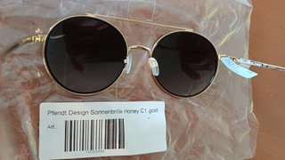 Gafas de sol Pfendt Airport doradas y marrones