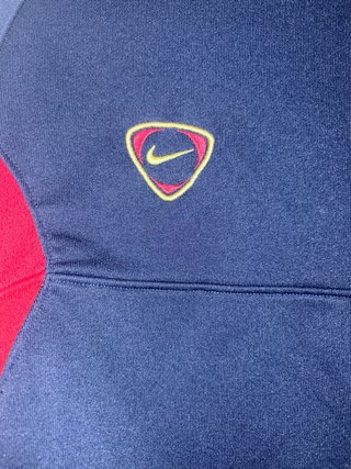 Sudadera antiguo Barça la talla se ve en la foto