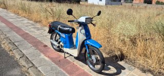 Honda Scoopy SH80 Azul y Blanco