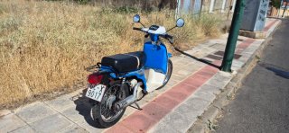 Honda Scoopy SH80 Azul y Blanco