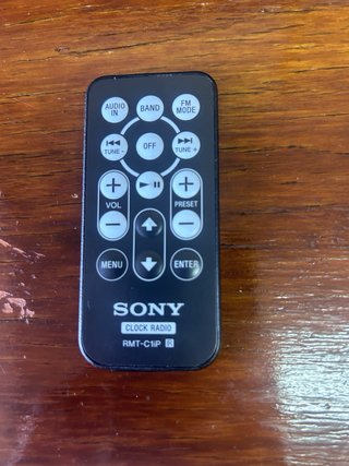 Radio Despertador Sony con Altavoz