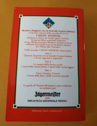 Jagermeister libro di ricette vintage